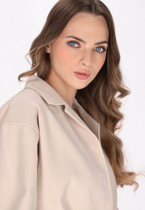 Dreimaster Jacke Frauen cremefarben - Image 5