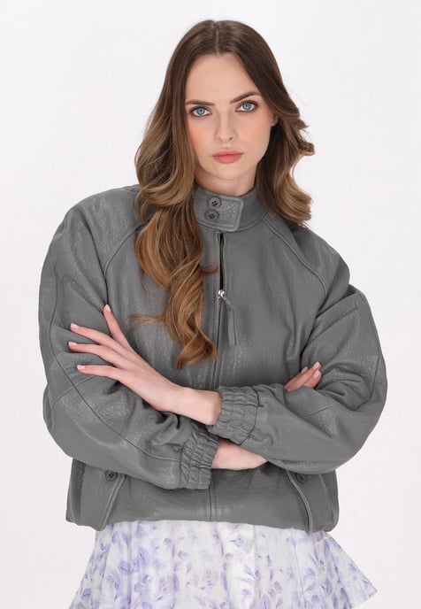 Dreimaster Jacke Frauen grau - Image 3