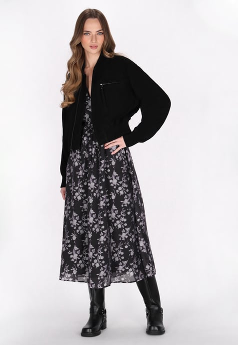 Dreimaster Jacke Frauen Schwarz - Image 2