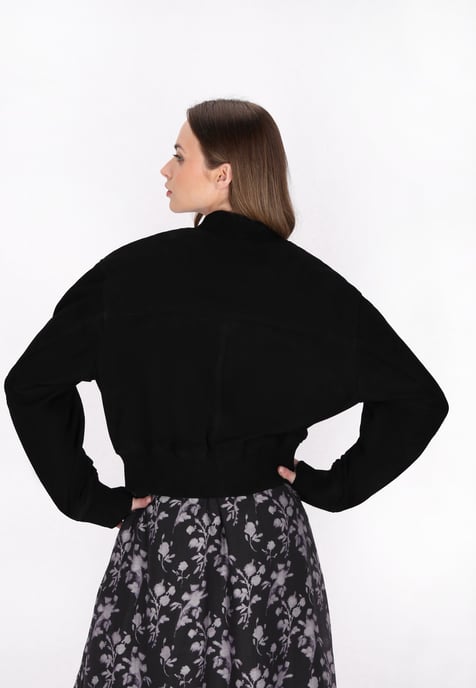 Dreimaster Jacke Frauen Schwarz - Image 4