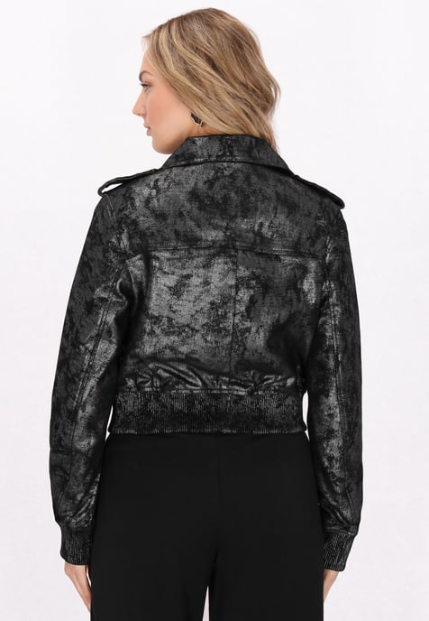 Faina Jacke Frauen Schwarz - Image 4