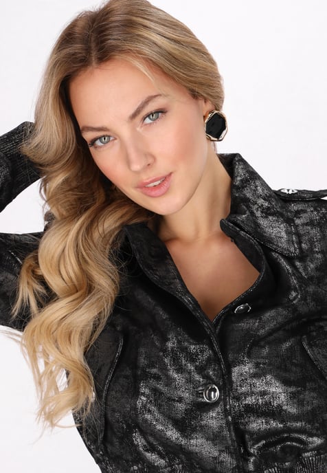 Faina Jacke Frauen Schwarz - Image 5