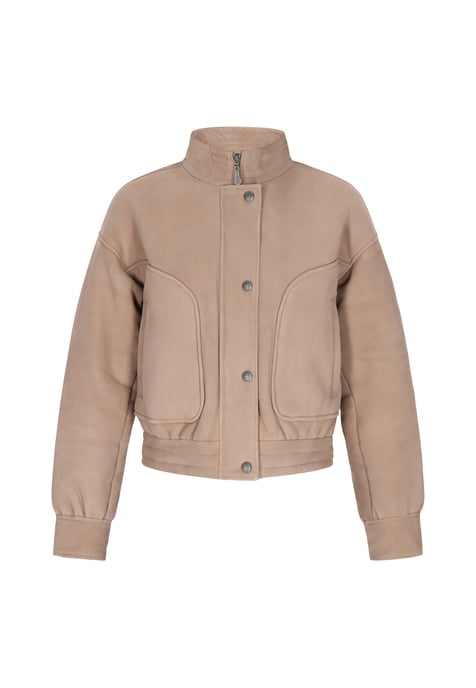Dreimaster Jacke Frauen hellbeige - Image 1