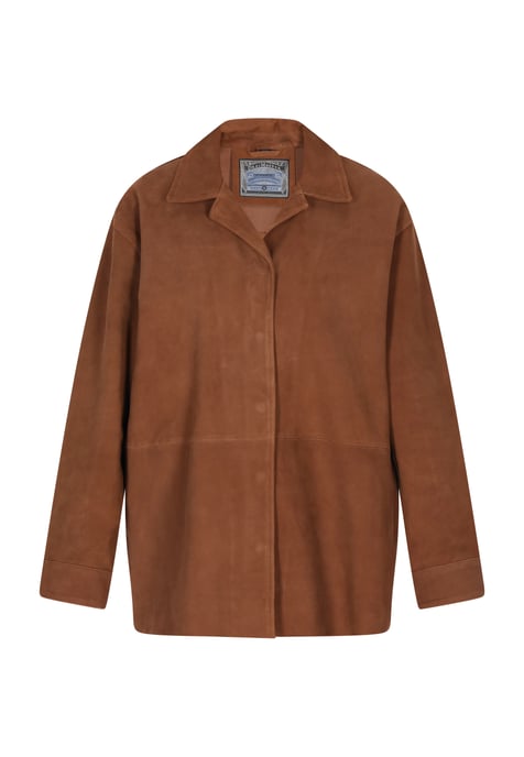 Dreimaster Jacke Frauen Cognac - Image 1