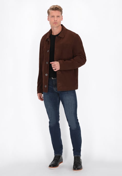 Dreimaster Jacke Männer Schokolade - Image 2