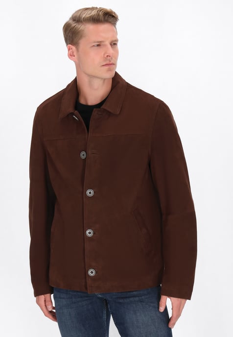 Dreimaster Jacke Männer Schokolade - Image 3
