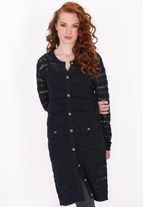 Dreimaster Strickjacke Frauen Marine - Image 3