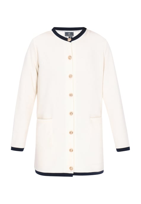 Dreimaster Strickjacke Frauen cremefarben - Image 1