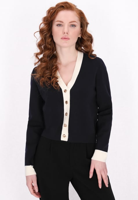 Dreimaster Strickjacke Frauen Marine - Image 3