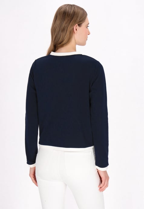 Dreimaster Strickjacke Frauen Marine - Image 4