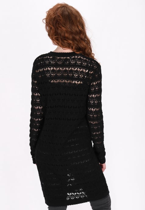 Dreimaster Strickjacke Frauen Schwarz - Image 4