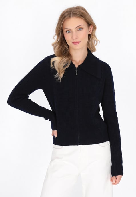 Dreimaster Strickjacke Frauen Marine - Image 3