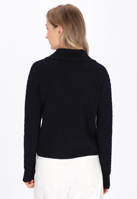 Dreimaster Strickjacke Frauen Marine - Image 4