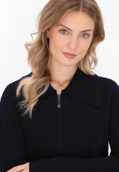 Dreimaster Strickjacke Frauen Marine - Image 5