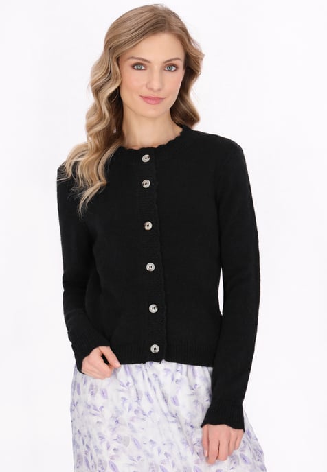 Dreimaster Strickjacke Frauen Schwarz - Image 3