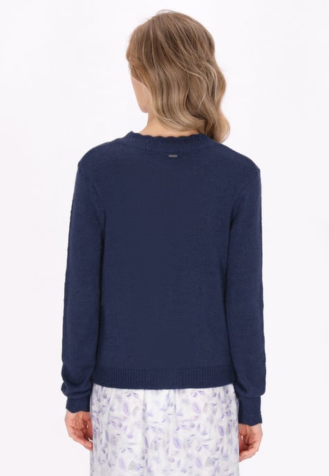 Dreimaster Strickjacke Frauen Marine - Image 4