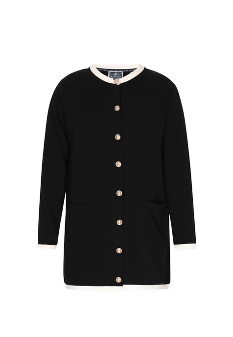 Dreimaster Strickjacke Frauen Schwarz - Image 1