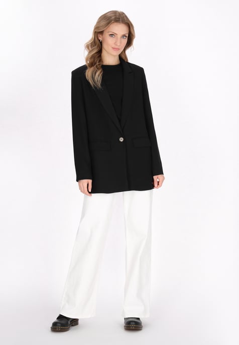 Dreimaster Blazer Frauen Schwarz - Image 2