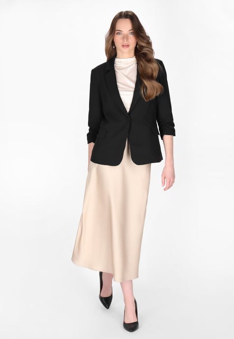 Dreimaster Blazer Frauen Schwarz - Image 2