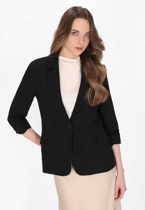 Dreimaster Blazer Frauen Schwarz - Image 3