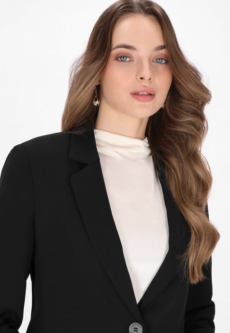 Dreimaster Blazer Frauen Schwarz - Image 5