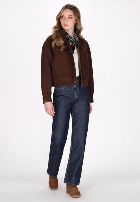 Dreimaster Jacke Frauen Schokolade - Image 2