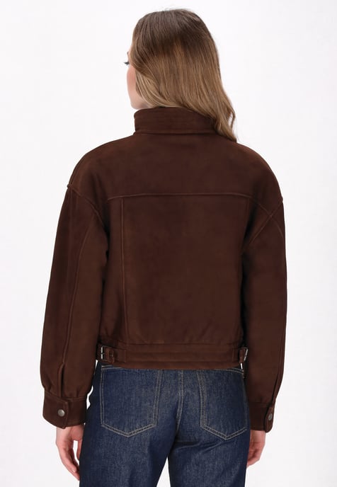 Dreimaster Jacke Frauen Schokolade - Image 4