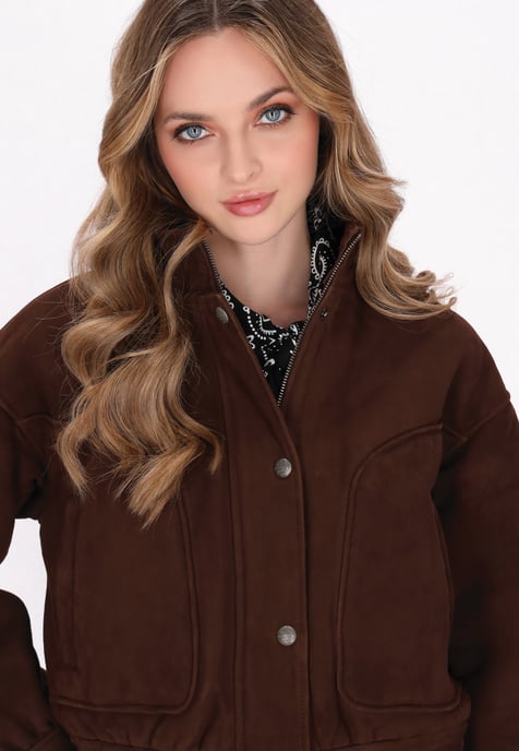 Dreimaster Jacke Frauen Schokolade - Image 5