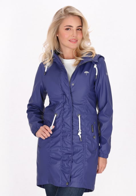 Schmuddelwedda Mantel für Damen - Marineblau - Image 3