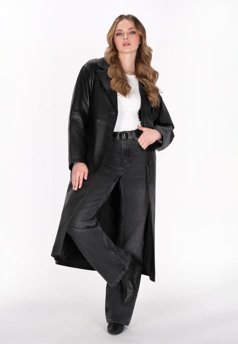 Dreimaster Mantel Frauen Schwarz - Image 2