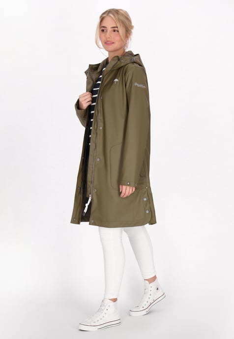 Schmuddelwedda Mantel Frauen Olive - Image 2