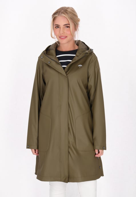 Schmuddelwedda Mantel Frauen Olive - Image 3