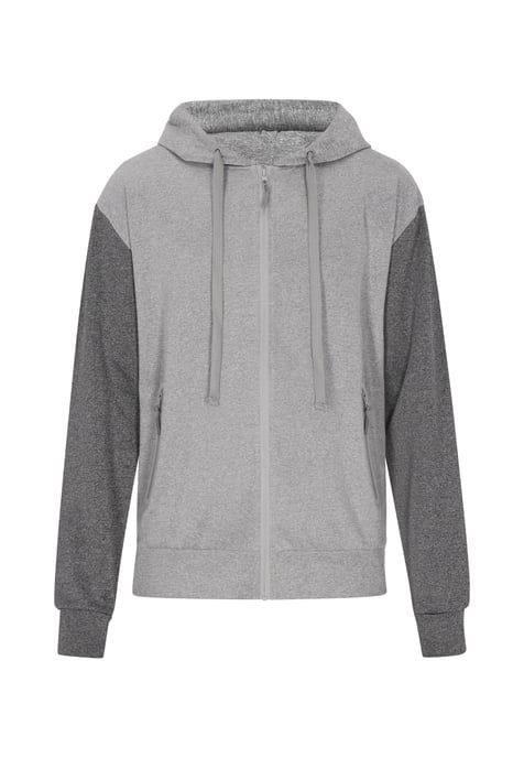 Mo Jacke Herren hellgrau melange - Image 1