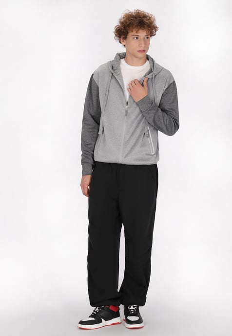 Mo Jacke Herren hellgrau melange - Image 2