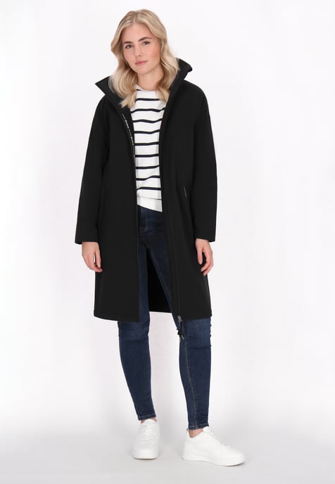 Schmuddelwedda Softshelljacke Frauen Schwarz - Image 2