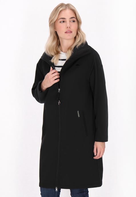 Schmuddelwedda Softshelljacke Frauen Schwarz - Image 3