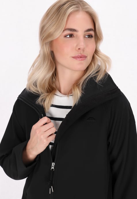 Schmuddelwedda Softshelljacke Frauen Schwarz - Image 5
