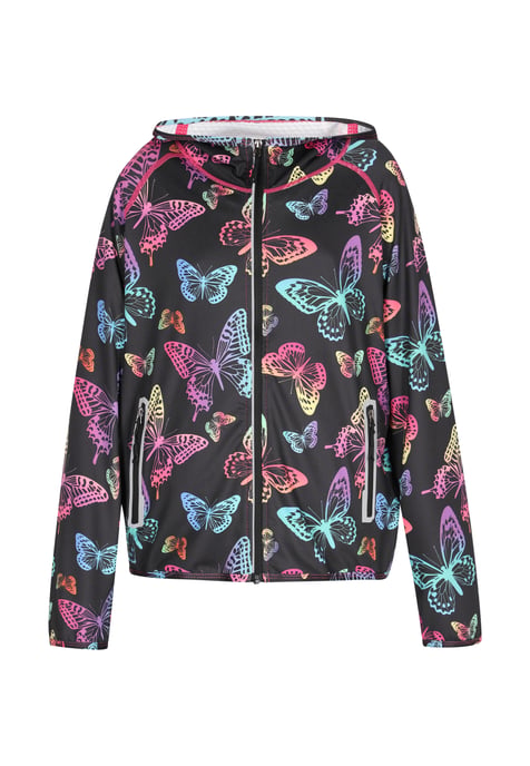 Mymo Jacke Mädchen schwarz mehrfarbig - Image 1