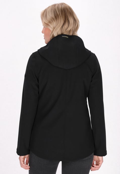 Schmuddelwedda Softshelljacke Frauen Schwarz - Image 4