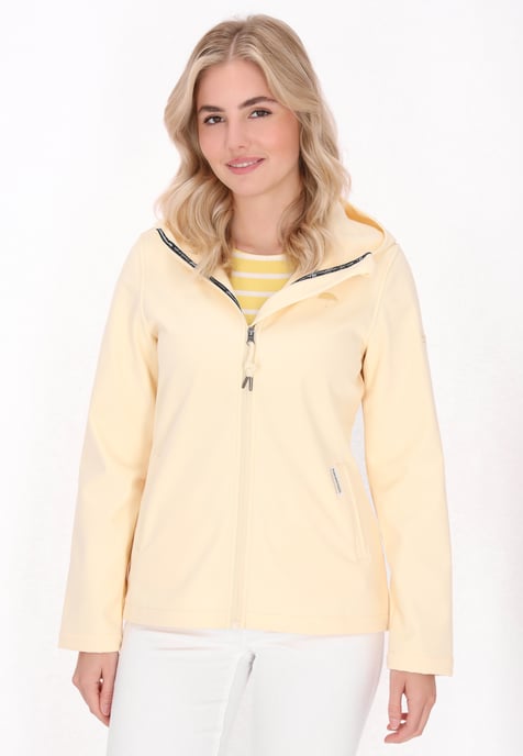 Schmuddelwedda Softshelljacke Frauen Creme - Image 3