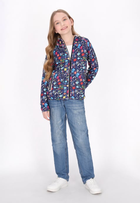 Mymo Jacke Mädchen Marineblau Mehrfarbig - Image 2