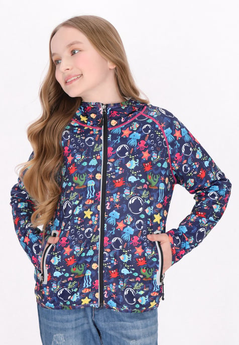 Mymo Jacke Mädchen Marineblau Mehrfarbig - Image 3