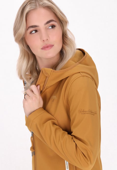 Schmuddelwedda Softshelljacke Frauen Beige - Image 5