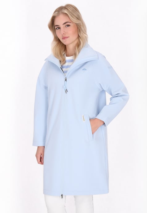 Schmuddelwedda Softshelljacke Frauen hellblau - Image 3