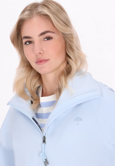 Schmuddelwedda Softshelljacke Frauen hellblau - Image 5