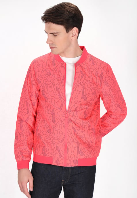 Mo Jacke Herren neonpink - Image 3