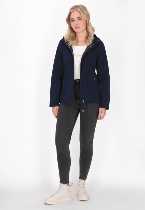 Schmuddelwedda Softshelljacke Frauen Marine - Image 2