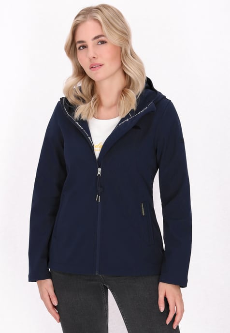 Schmuddelwedda Softshelljacke Frauen Marine - Image 3