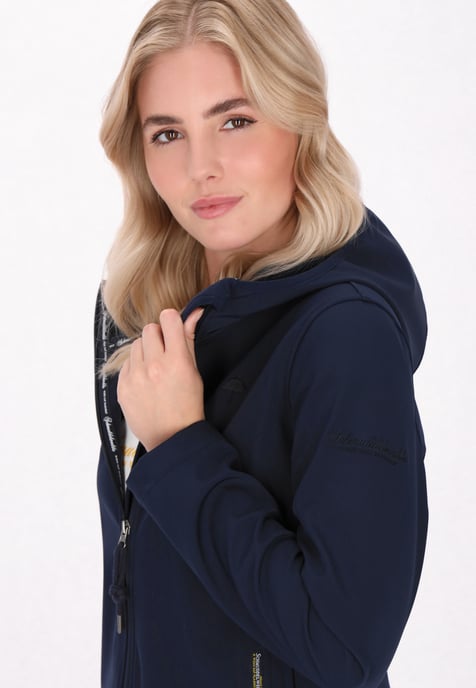 Schmuddelwedda Softshelljacke Frauen Marine - Image 5