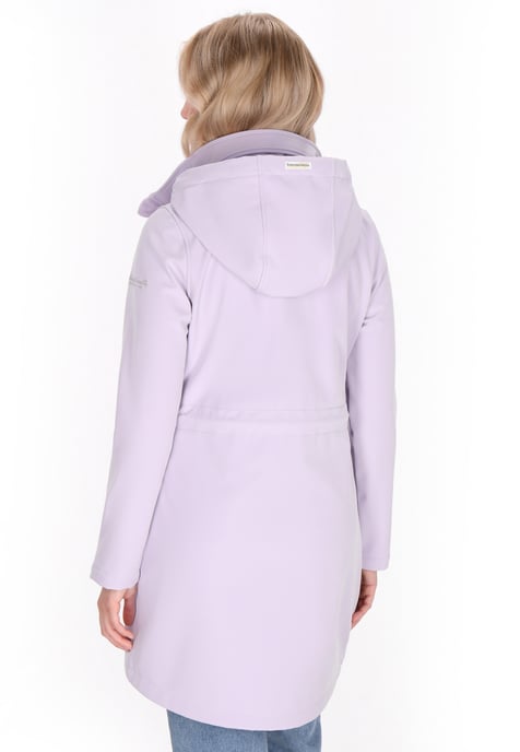 Schmuddelwedda Softshelljacke Frauen helles Lavendel - Image 4